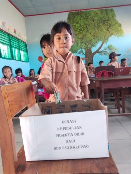 Donasi kepedulian peserta didik